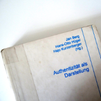 Cover des Buches "Authentizität als Darstellung"