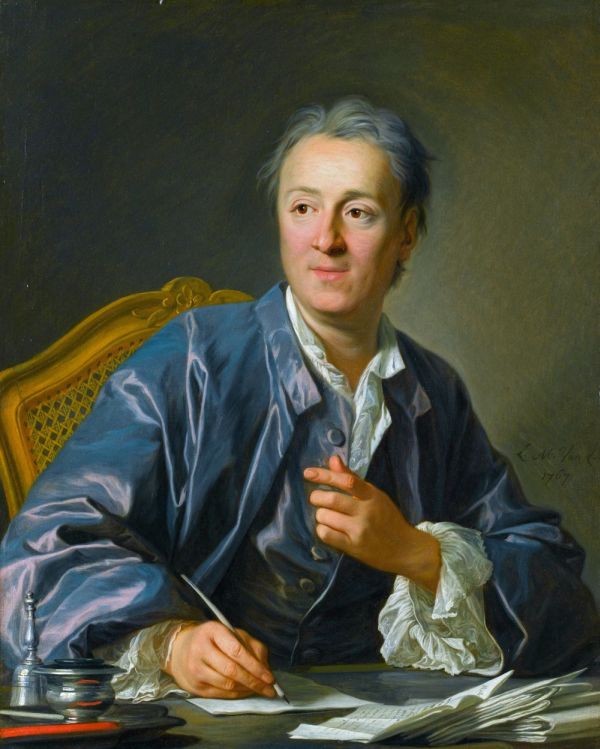 Gemälde von Denis Diderot