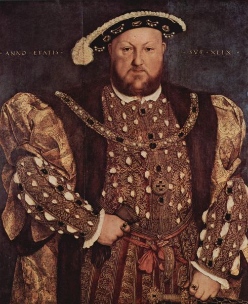 Heinrich VIII. nach Hans Holbein