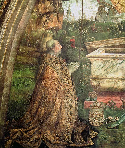 Fresko Alexanders VI. von Pinturiccio (Vatikan)