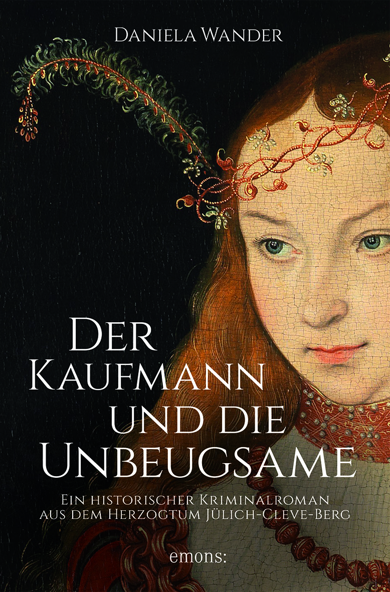 Cover des Romans "Der Kaufmann und die Unbeugsame" von Daniela Wander.