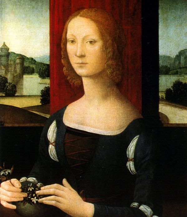 Gemälde von Caterina Sforza.