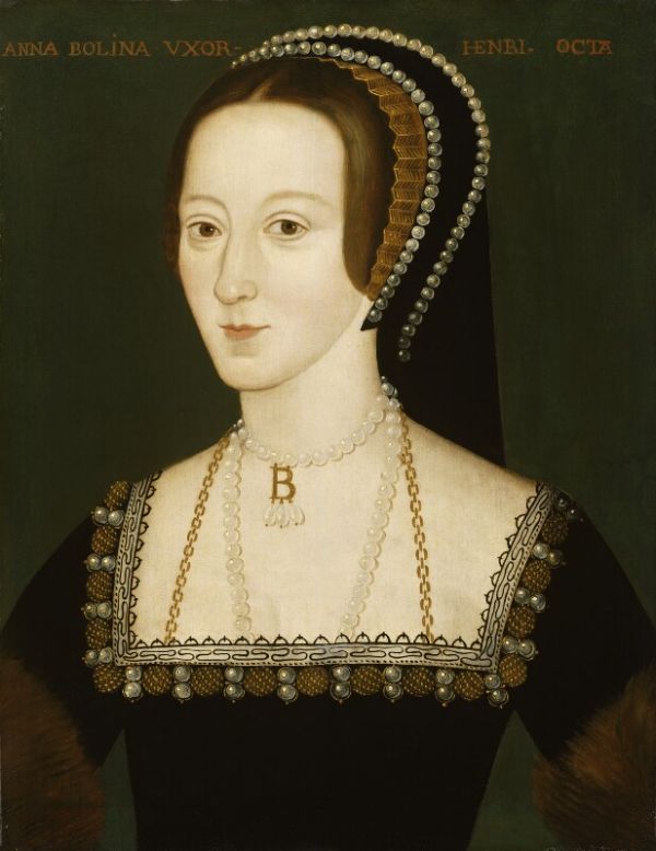 Portrait von Anne Boleyn, National Portrait Gallery.