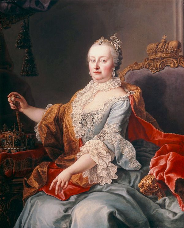Die österreichische Kaiserin Maria Theresia im Jahr 1759.
