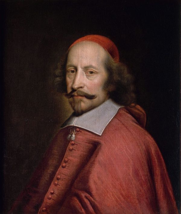 Portrait des französischen Kardinals Jules Mazarin.