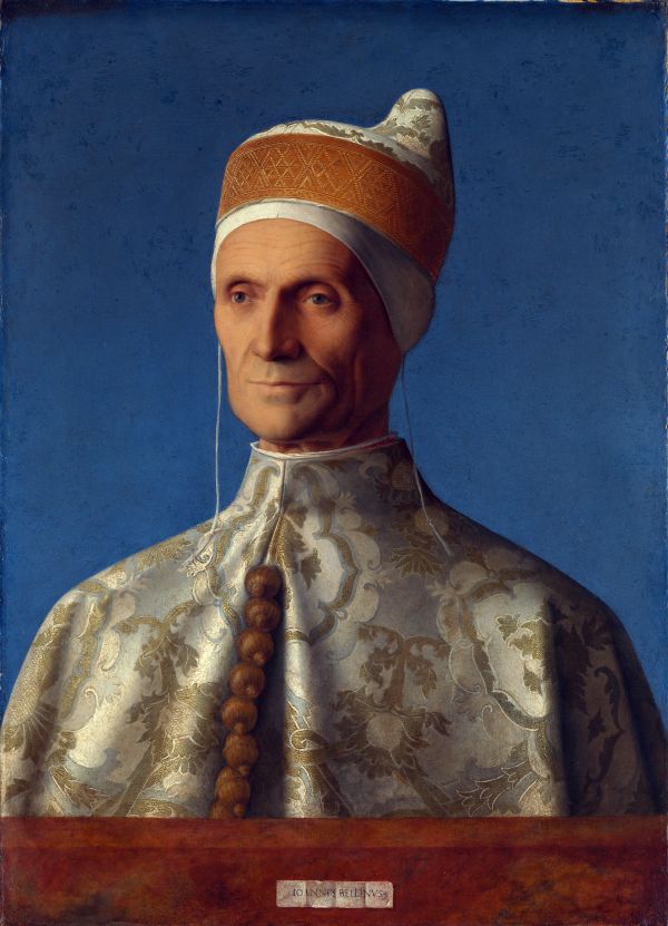 Portrait des venezianischen Dogen Leonardo Loredan, gemalt von Bellini.