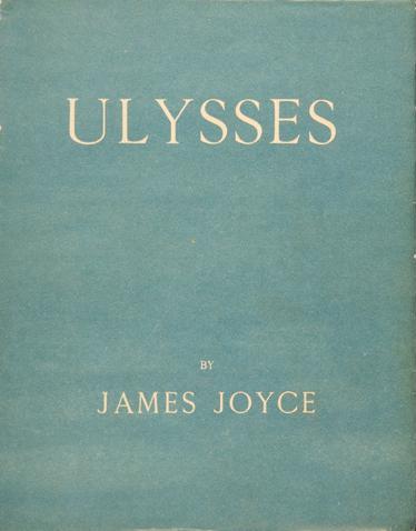 Das Cover der Originalausgabe von "Ulysses".