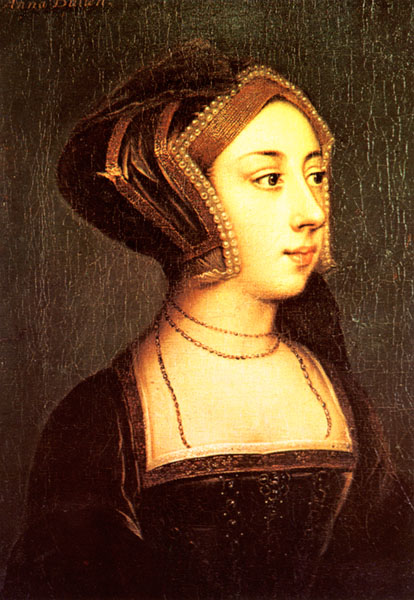 Ein weiteres mögliches Portrait von Anne Boleyn, das sich in Hever Castle befindet.