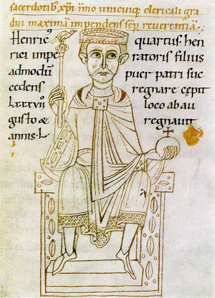 Heinrich IV., der auf die Treue der Grafen von Lenzburg zählen konnte.
