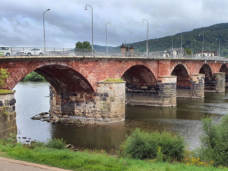 Die Römerbrücke in Trier