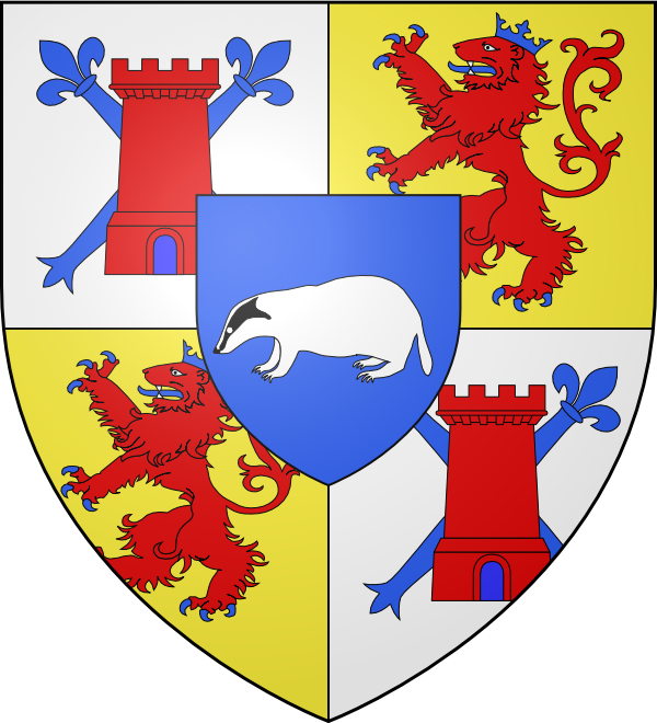 Wappen der Familie Thurn und Taxis.