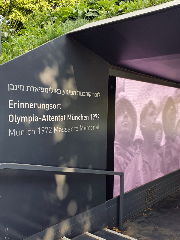 Erinnerungsort Olympia-Attentat München 1972
